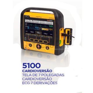 DEA - Desfibrilador EasyShock 5100 ECG + Cardioverso para uso profissional