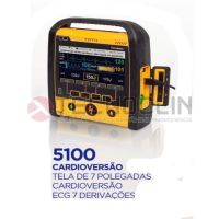 DEA - Desfibrilador EasyShock 5100 ECG + Cardioverso para uso profissional