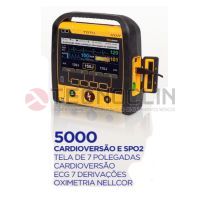 DEA - Desfibrilador EasyShock 5000 ECG + SpO2 + Cardioversor uso profissional