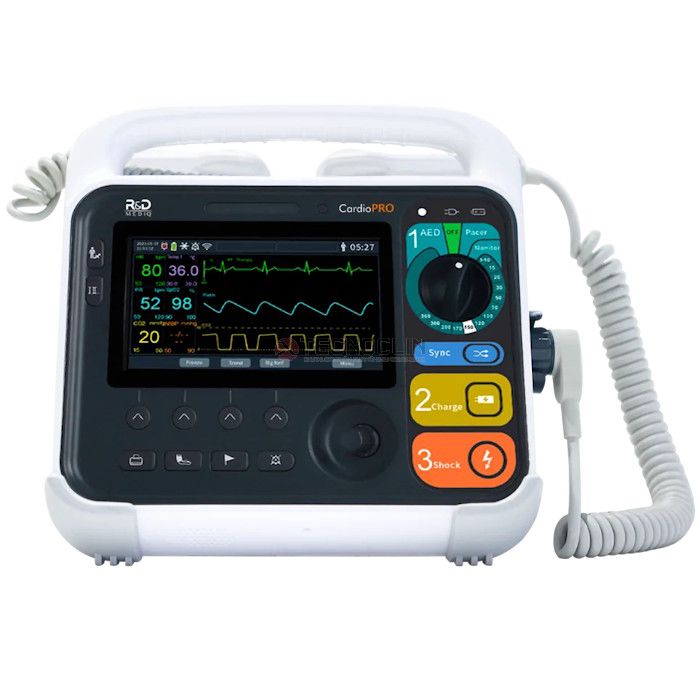 Cardioversor Desfibrilador Bif�sico com Marca-passo e DEA - Cardiopro