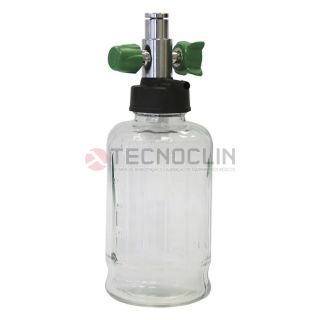 Aspirador de Rede de Oxignio com Frasco de Vidro