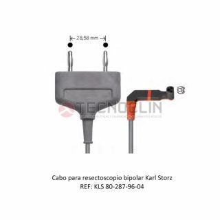 Cabo resectoscopio bipolar Karl Storz KLS 80-287-96-04