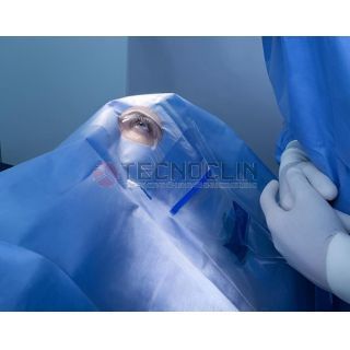 Campo Cir�rgico Oft�lmico Incisional 75x75cm � CCO-7575
