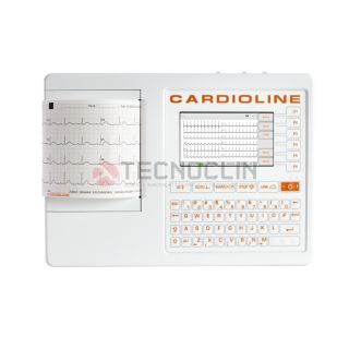 ECG100S Eletrocardigrafo Porttil de 12 Derivaes Cardioline