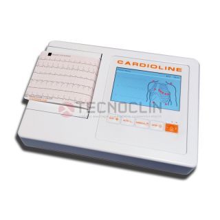 ECG100L Eletrocardigrafo Porttil de 12 Derivaes Cardioline