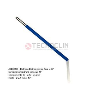 Eletrodo Eletrocirrgico Faca 76mm x 45