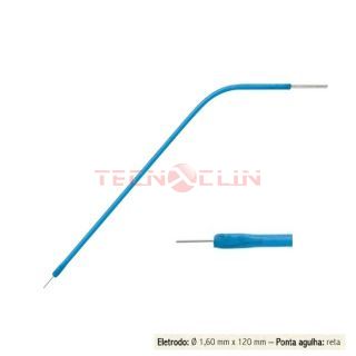 ET04 Eletrodo Dissector para Otorrino ponta agulha fina reta