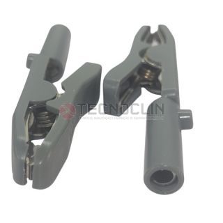 Garra Jacar� para Cabo de ECG Veterin�rio