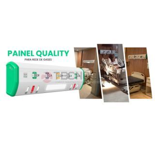 Painel de Rede de Gases e Energia Eltrica para Leito Hospitalar