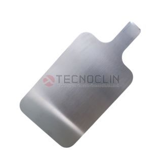 Placa de Ao Inox Pequenos Procedimentos 10cm X 15cm ACPN0004