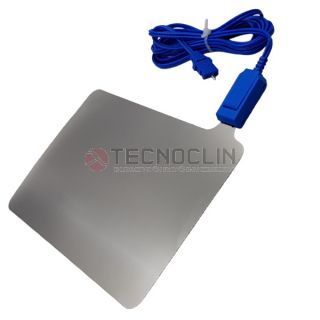 Placa de Ao Inox Tamanho Adulto 18cm X 30cm (Paciente >15kg)