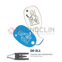 Pá compatível com Desfibrilador ZOLL DE-ZL1