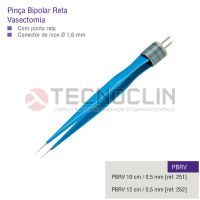 Pina Bipolar Reta para Vasectomia 10cm