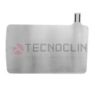 Placa de Ao Inox Tamanho Adulto 18cm X 30cm (Paciente >15kg)